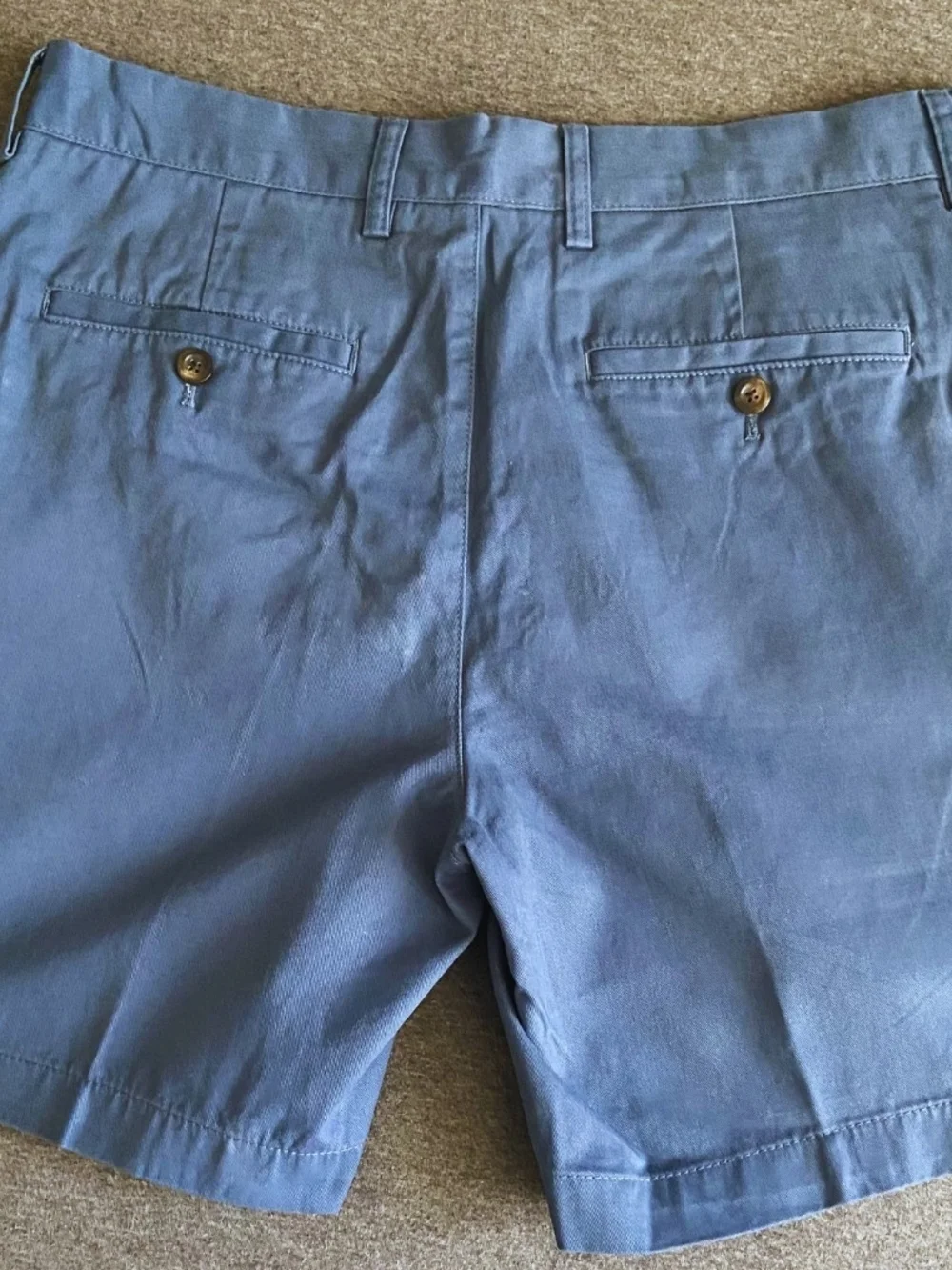 Men’s Chino Shorts - Deep Blue Color
